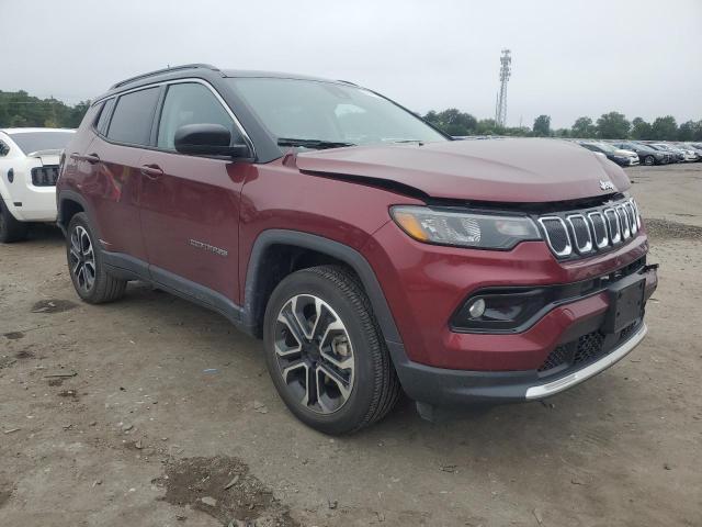 3C4NJDCB4NT193934 - 2022 JEEP COMPASS LIMITED წითელი ფოტო 4