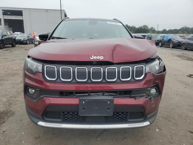 3C4NJDCB4NT193934 - 2022 JEEP COMPASS LIMITED წითელი ფოტო 5