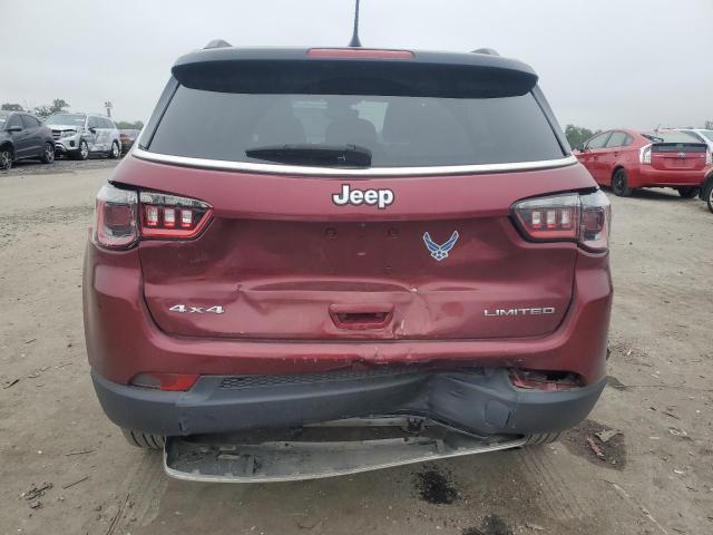 3C4NJDCB4NT193934 - 2022 JEEP COMPASS LIMITED წითელი ფოტო 6