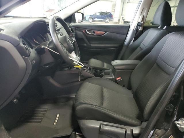 KNMAT2MVXJP589256 - 2018 NISSAN ROGUE S GRAY photo 7