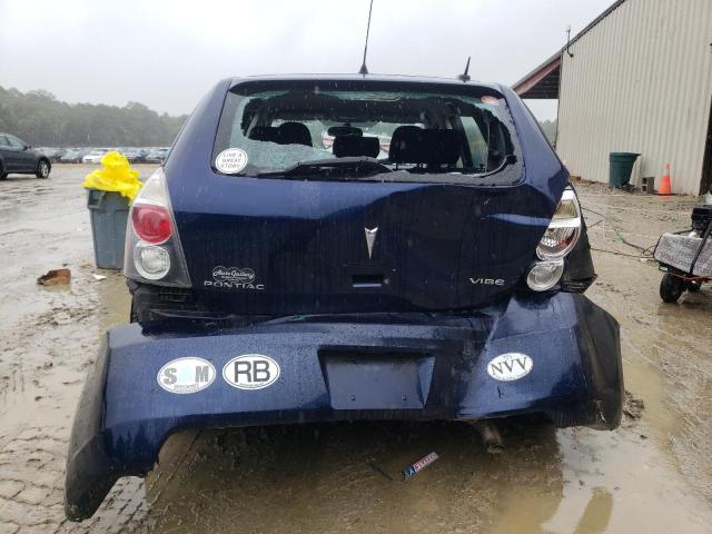 5Y2SP67089Z441669 - 2009 PONTIAC VIBE BLUE photo 6