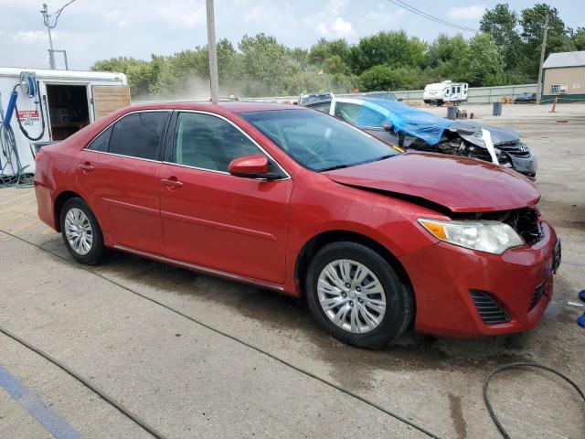 4T4BF1FKXDR295663 - 2013 TOYOTA CAMRY L 红色 照片 4