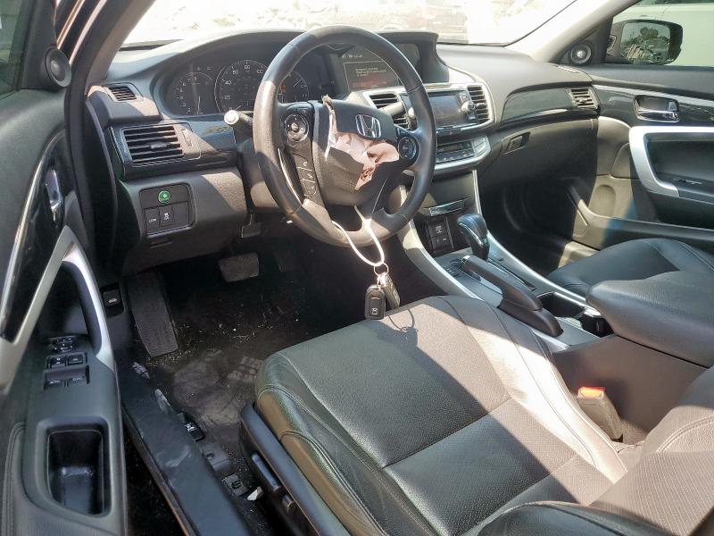 1HGCT1B8XDA007794 - 2013 HONDA ACCORD EXL BLACK photo 8