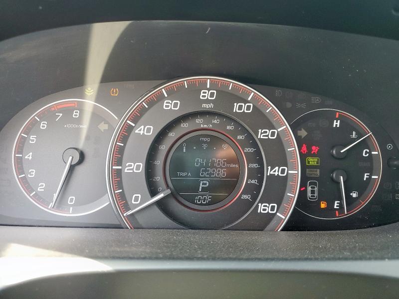 1HGCT1B8XDA007794 - 2013 HONDA ACCORD EXL BLACK photo 9