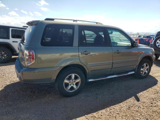5FNYF18508B027509 - 2008 HONDA PILOT EXL GREEN photo 3