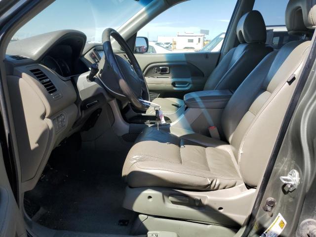 5FNYF18508B027509 - 2008 HONDA PILOT EXL GREEN photo 7