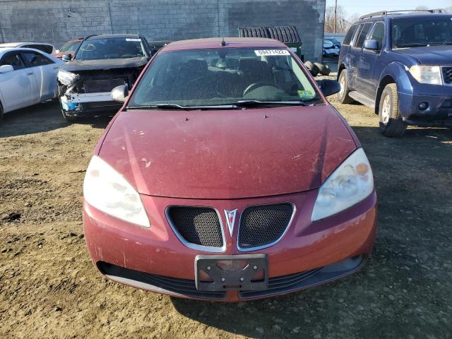 1G2ZF57B784247969 - 2008 PONTIAC G6 VALUE LEADER MAROON photo 5