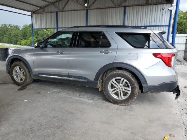 1FMSK8DHXMGA25059 - 2021 FORD EXPLORER XLT 银色 照片 2