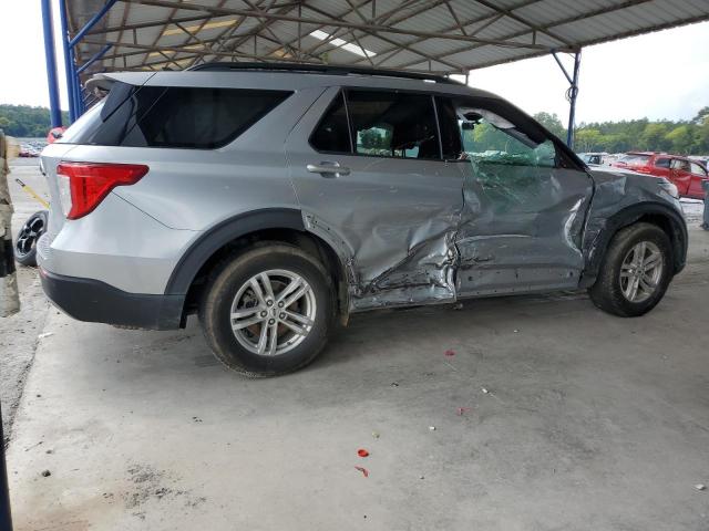 1FMSK8DHXMGA25059 - 2021 FORD EXPLORER XLT 银色 照片 3