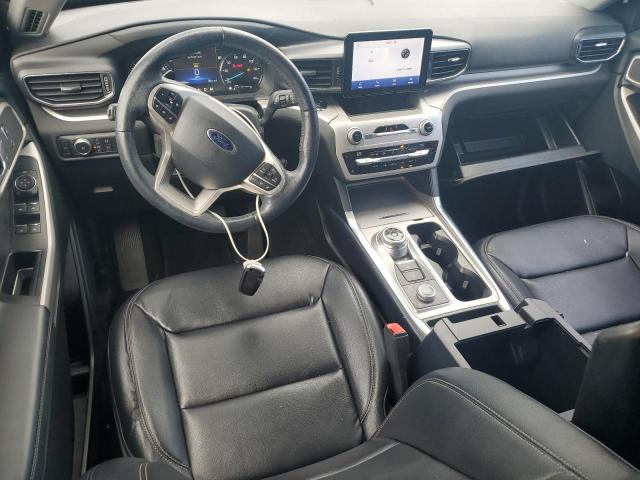 1FMSK8DHXMGA25059 - 2021 FORD EXPLORER XLT 银色 照片 8