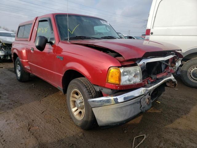 1FTYR10U84PB29277 - 2004 FORD RANGER RED photo 1