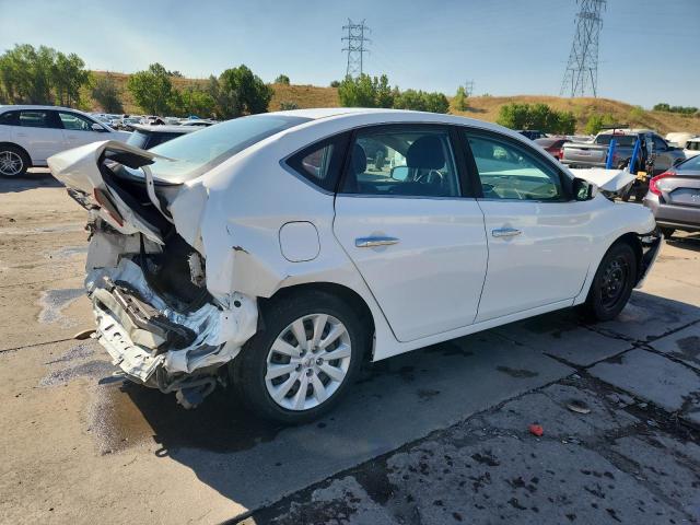 3N1AB7AP8JY257713 - 2018 NISSAN SENTRA S WHITE photo 3