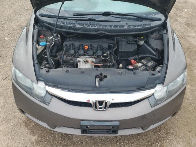 19XFA1F52AE025300 - 2010 HONDA CIVIC LX SILVER photo 11