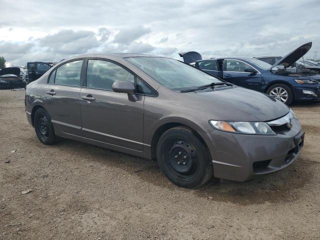 19XFA1F52AE025300 - 2010 HONDA CIVIC LX SILVER photo 4