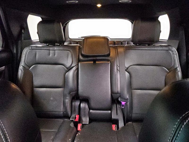 1FM5K7F86HGA58506 - 2017 FORD EXPLORER LIMITED BLACK photo 10
