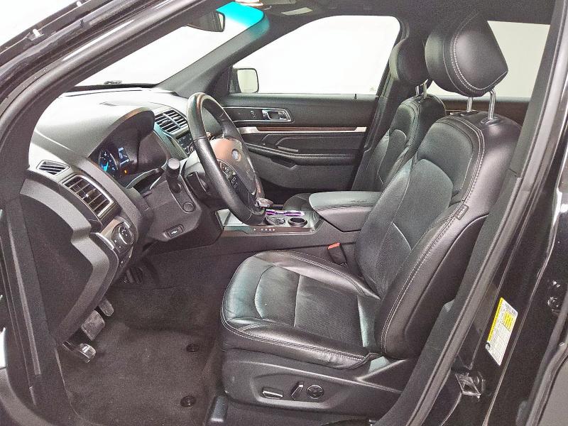 1FM5K7F86HGA58506 - 2017 FORD EXPLORER LIMITED BLACK photo 7