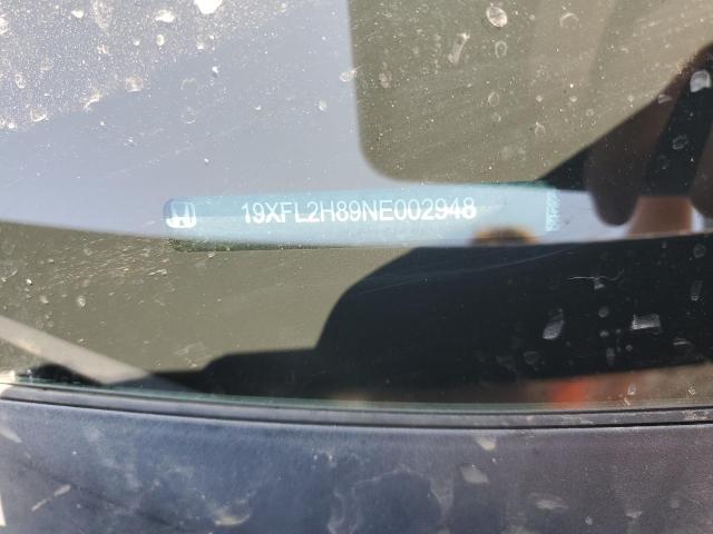 19XFL2H89NE002948 - 2022 HONDA CIVIC SPORT 黑色 照片 12