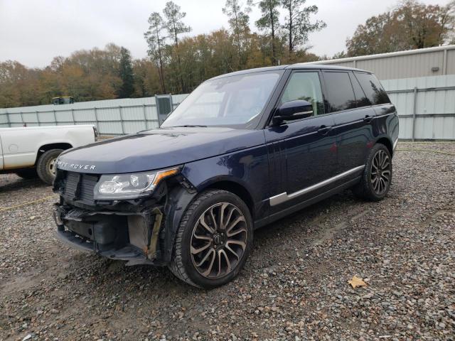 SALGS2FV7HA360355 - 2017 LAND ROVER RANGE ROVE HSE BLUE photo 1