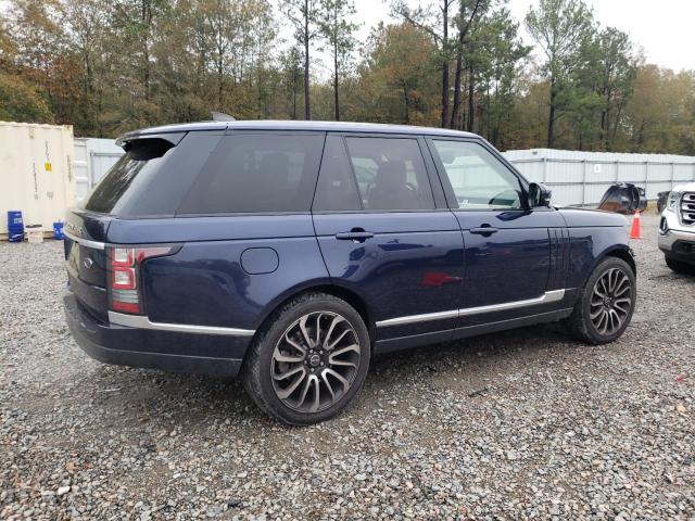 SALGS2FV7HA360355 - 2017 LAND ROVER RANGE ROVE HSE BLUE photo 3