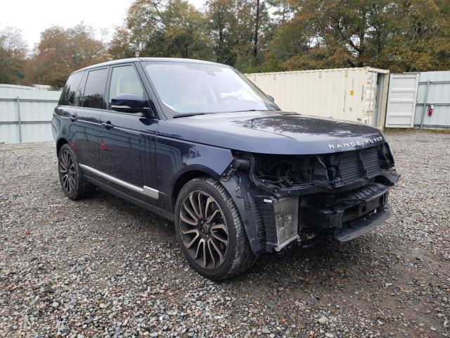 SALGS2FV7HA360355 - 2017 LAND ROVER RANGE ROVE HSE BLUE photo 4