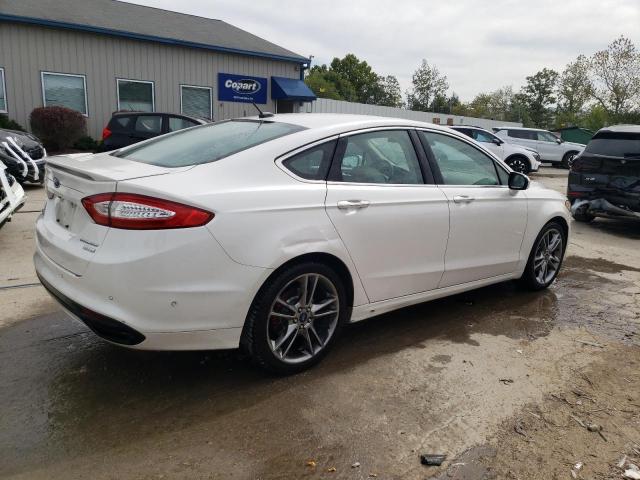 3FA6P0K93ER225835 - 2014 FORD FUSION TITANIUM WHITE photo 3