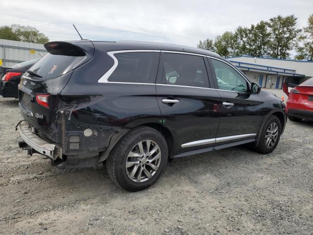 5N1AL0MM7FC507165 - 2015 INFINITI QX60 BLACK photo 3
