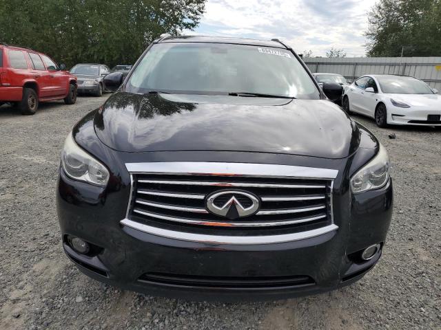 5N1AL0MM7FC507165 - 2015 INFINITI QX60 BLACK photo 5