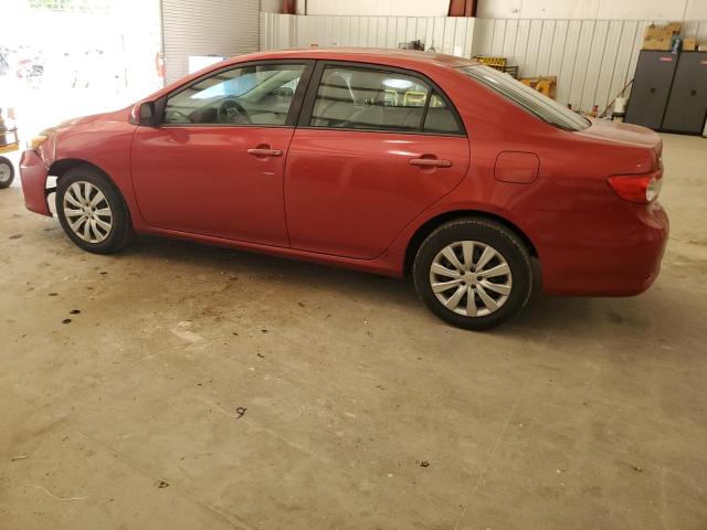 2T1BU4EE6CC862397 - 2012 TOYOTA COROLLA BASE RED photo 2
