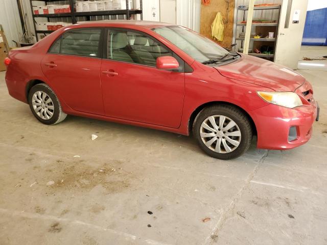 2T1BU4EE6CC862397 - 2012 TOYOTA COROLLA BASE RED photo 4