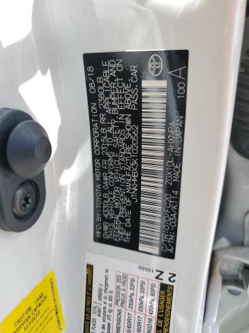 JTNKHMBX3K1020562 - 2019 TOYOTA C-HR XLE თეთრი ფოტო 14