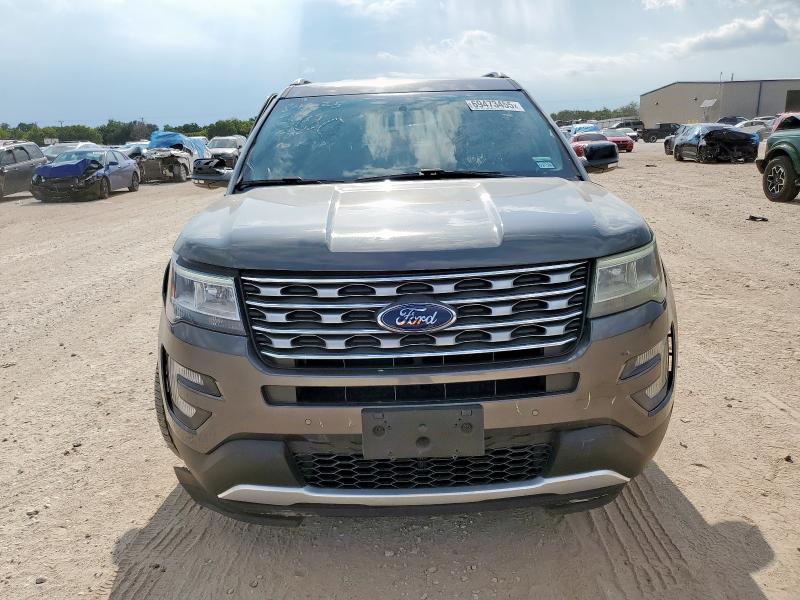 1FM5K7D87HGB12978 - 2017 FORD EXPLORER XLT GRAY photo 5