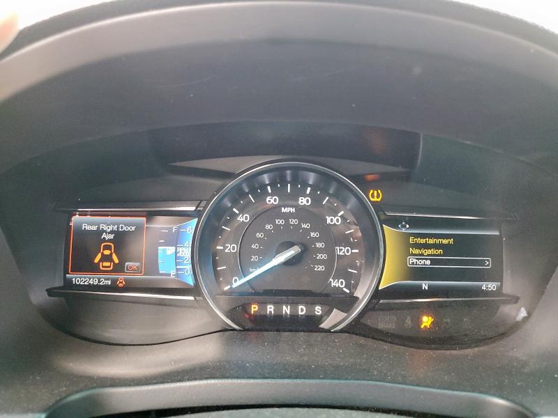 1FM5K7D87HGB12978 - 2017 FORD EXPLORER XLT GRAY photo 9