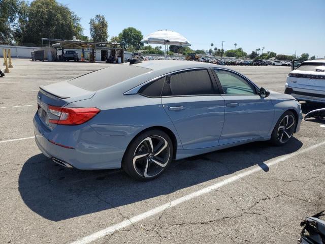 1HGCV1F38NA092371 - 2022 HONDA ACCORD SPORT GRAY photo 3