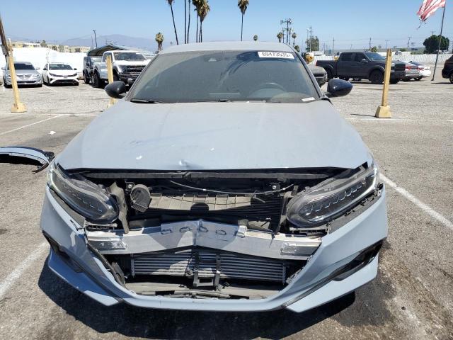 1HGCV1F38NA092371 - 2022 HONDA ACCORD SPORT GRAY photo 5