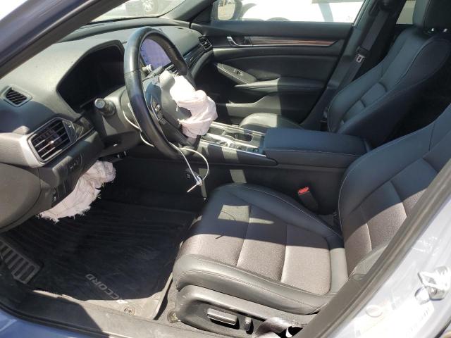 1HGCV1F38NA092371 - 2022 HONDA ACCORD SPORT GRAY photo 7