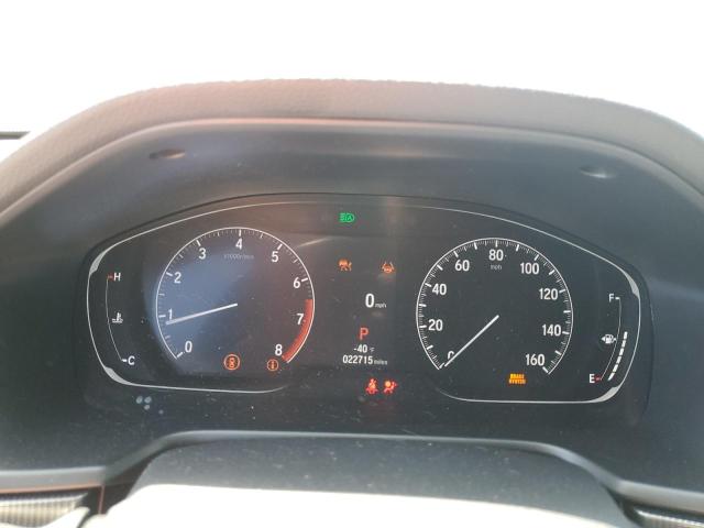 1HGCV1F38NA092371 - 2022 HONDA ACCORD SPORT GRAY photo 9