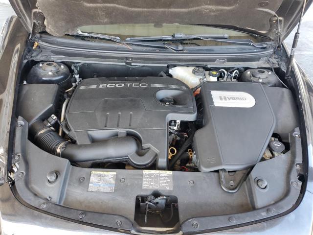 1G1ZF57529F129722 - 2009 CHEVROLET MALIBU HYBRID BLACK photo 11