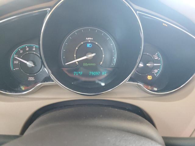 1G1ZF57529F129722 - 2009 CHEVROLET MALIBU HYBRID BLACK photo 9