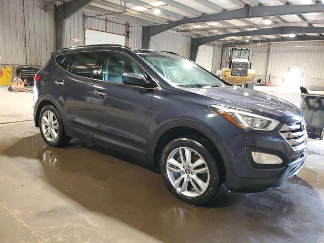 5XYZWDLA3FG263555 - 2015 HYUNDAI SANTA FE S BLUE photo 4