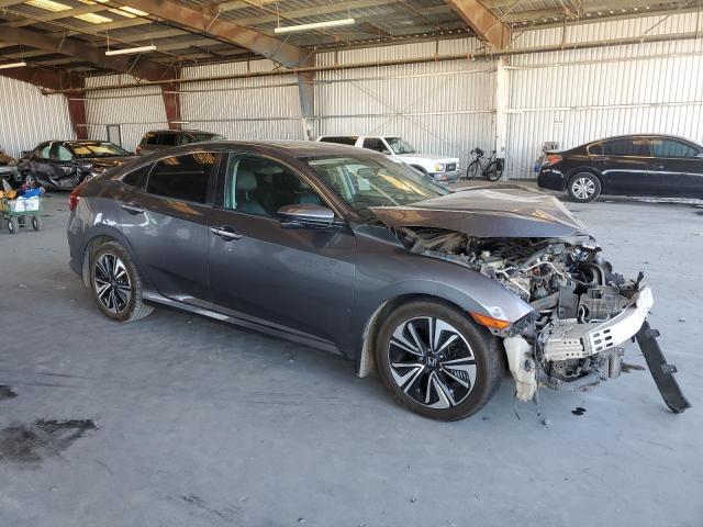 19XFC1F79GE215809 - 2016 HONDA CIVIC EXL ნაცრისფერი ფოტო 4