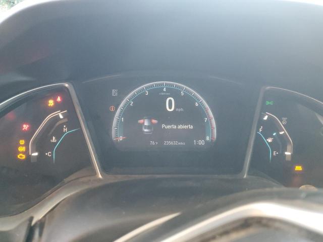 19XFC1F79GE215809 - 2016 HONDA CIVIC EXL ნაცრისფერი ფოტო 9