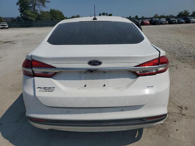 3FA6P0H72HR356071 - 2017 FORD FUSION SE WHITE photo 6