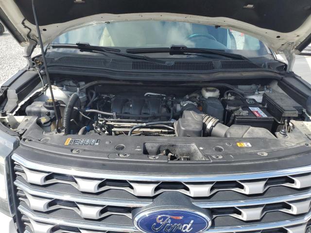 1FM5K7F83GGC64588 - 2016 FORD EXPLORER LIMITED WHITE photo 12