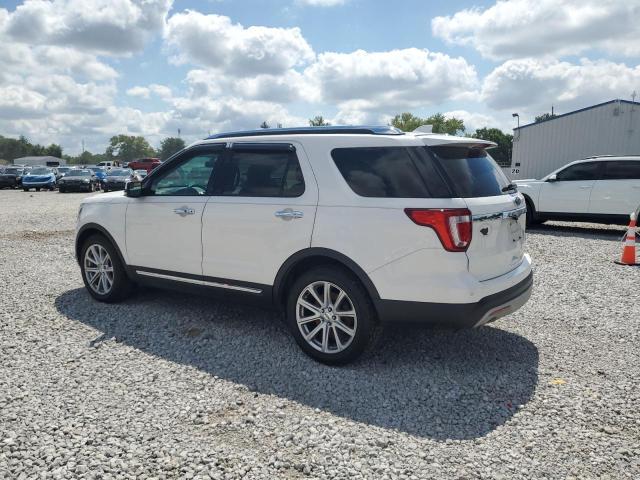 1FM5K7F83GGC64588 - 2016 FORD EXPLORER LIMITED WHITE photo 2