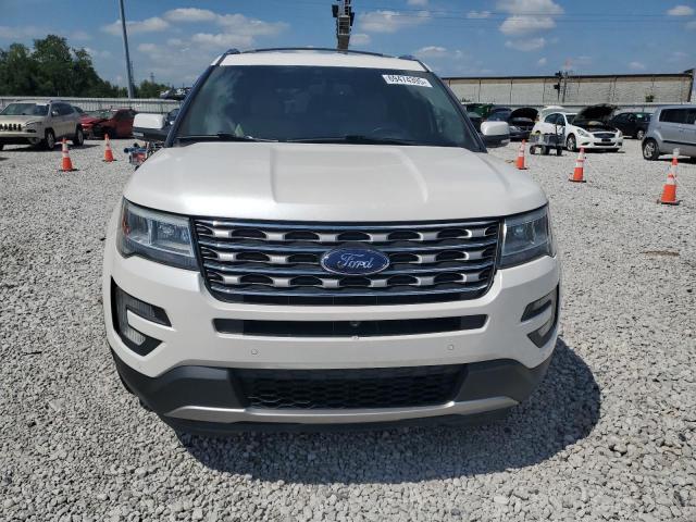 1FM5K7F83GGC64588 - 2016 FORD EXPLORER LIMITED WHITE photo 5