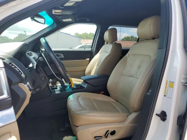 1FM5K7F83GGC64588 - 2016 FORD EXPLORER LIMITED WHITE photo 7