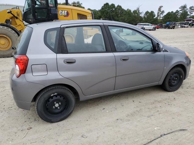 KL1TD66E89B344661 - 2009 CHEVROLET AVEO LS GRAY photo 3