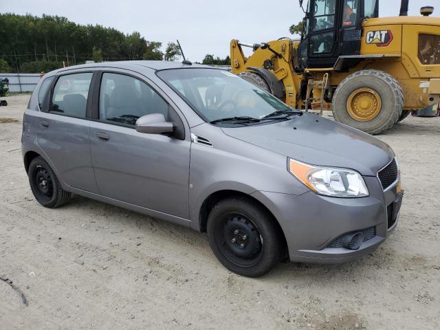 KL1TD66E89B344661 - 2009 CHEVROLET AVEO LS 灰色 照片 4