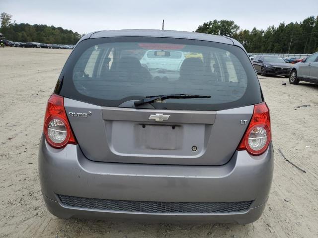 KL1TD66E89B344661 - 2009 CHEVROLET AVEO LS GRAY photo 6