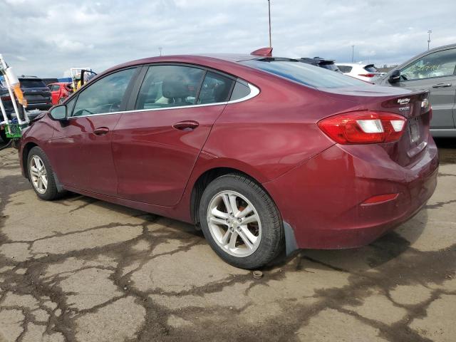 1G1BE5SM7G7250742 - 2016 CHEVROLET CRUZE LT RED photo 2